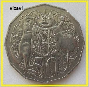 Лот: 16750273. Фото: 1. Австралия 50 центов 1996 (9). Австралия и Океания
