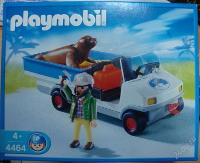 Лот: 1549913. Фото: 1. PLAYMOBIL. Автомобиль для зоопарка. Конструкторы