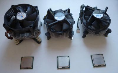 Лот: 4079768. Фото: 1. Процессоры Intel Pentium 4 + Кулер... Процессоры