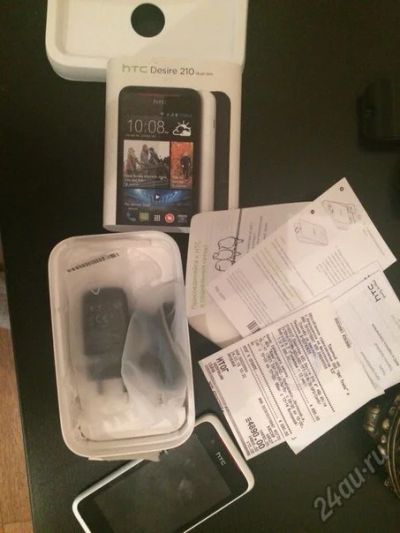 Лот: 5574915. Фото: 1. htc desire 210 dual sim на гарантии... Смартфоны