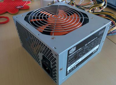 Лот: 8111384. Фото: 1. Блок питания Cooler Master Elite... Корпуса, блоки питания