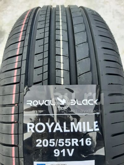 Лот: 25207136. Фото: 1. Летняя резина 205/55 R-16 "Royal... Шины