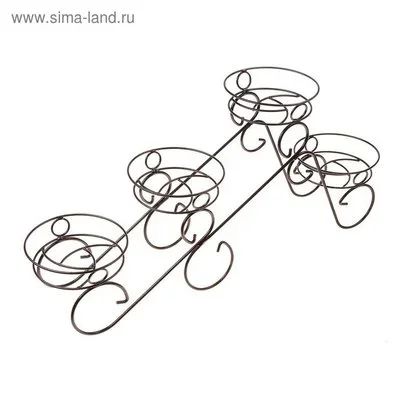 Лот: 14216754. Фото: 1. Подставка для цветов "Фиалка-4... Вазы