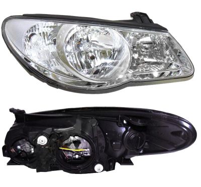 Лот: 7383527. Фото: 1. Фара Hyundai Elantra Iv ( ) (2006... Оптика и освещение