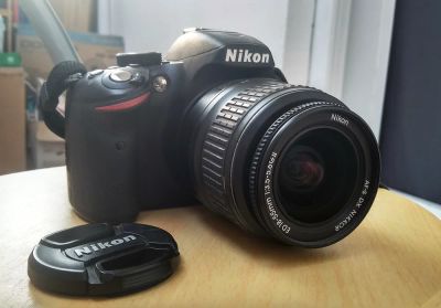 Лот: 11794544. Фото: 1. NIkon D3200 Kit. Цифровые зеркальные