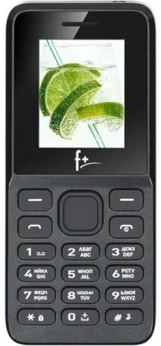 Лот: 25604215. Фото: 1. Мобильный телефон F+ B170 Black. Кнопочные мобильные телефоны
