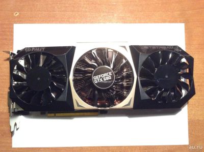 Лот: 8558414. Фото: 1. НОВАЯ GTX 680 4 GB от Palit, самая... Видеокарты