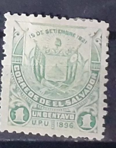 Лот: 25038649. Фото: 1. Марка.Сальвадор. Марки