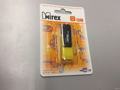 Лот: 13397270. Фото: 1. USB-флеш карта Mirex 8GB (USB... USB-флеш карты