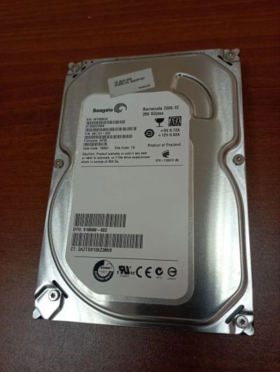 Лот: 20338353. Фото: 1. Жесткий диск HDD Seagate 250Gb... Жёсткие диски (HDD)