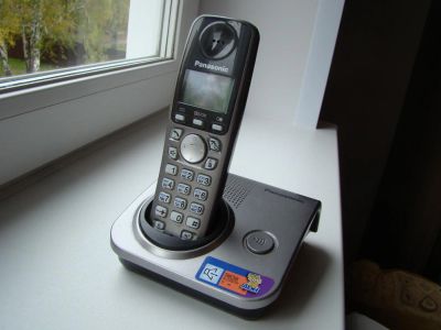 Лот: 6386222. Фото: 1. Телефон стационарный Panasonic. DECT и радиотелефоны