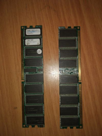 Лот: 12644582. Фото: 1. Оперативная память DDR1 1GB PC2100... Оперативная память