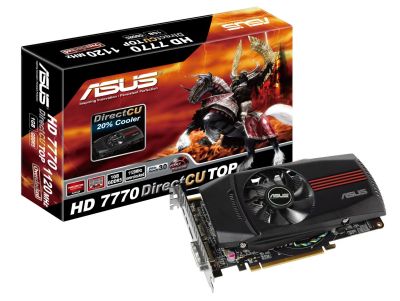 Лот: 5417785. Фото: 1. ASUS Radeon HD 7770 1024Mhz PCI-E... Видеокарты