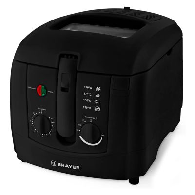Лот: 24547712. Фото: 1. Фритюрница Brayer BR2830BK. Кухонная