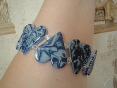 Лот: 772454. Фото: 1. Изделия из полимерной глины браслет... Браслеты