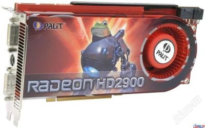 Лот: 2692467. Фото: 1. Radeon HD 2900 XT 740Mhz PCI-E... Видеокарты