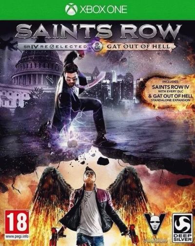 Лот: 13350599. Фото: 1. Saints Row IV: ReElected + Gat... Игры для консолей