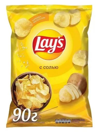 Лот: 22837605. Фото: 1. чипсы Lays с солью лэйс лейс. Приправы, специи