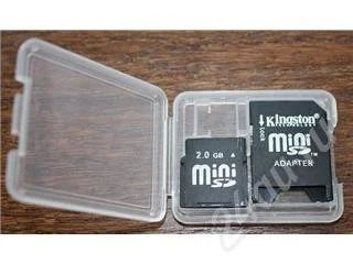Лот: 535429. Фото: 1. Kingston MINI_SD 2.0GB. Карты памяти