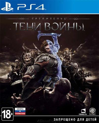 Лот: 11004795. Фото: 1. Тени Войны PS4. Игры для консолей