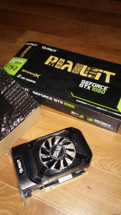 Лот: 15416992. Фото: 1. видеокарта GTX 1050 OC 2Gb. Видеокарты