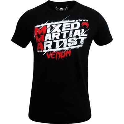 Лот: 9937920. Фото: 1. Футболка Venum MM Artist T-shirt... Одежда для боевых искусств