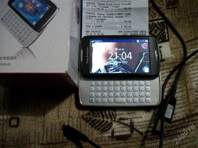 Лот: 1621025. Фото: 1. Sony ericsson txt pro(Продажа... Кнопочные мобильные телефоны