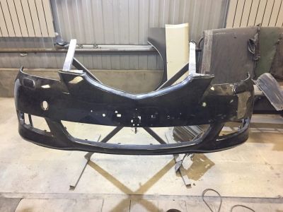 Лот: 16554924. Фото: 1. Бампер Mazda 3 bk хэтчбэк. Кузов