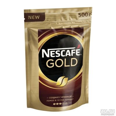 Лот: 12874269. Фото: 1. Кофе Nescafe Gold натуральный... Чай, кофе, какао