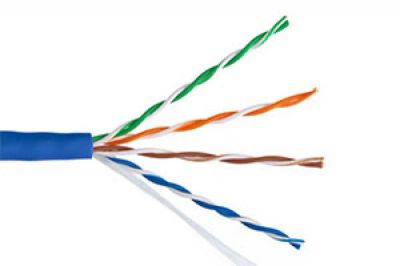 Лот: 11783110. Фото: 1. Кабель Netlan U/UTP 4 пары, Кат... Сетевые кабели
