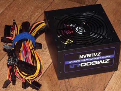 Лот: 10602578. Фото: 1. Zalman ZM600-LE 600W(новый). Корпуса, блоки питания