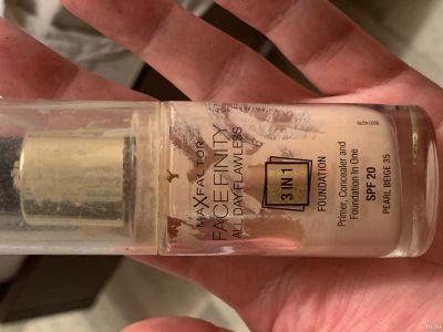 Лот: 13261212. Фото: 1. Тональный крем max factor pearl... Макияж