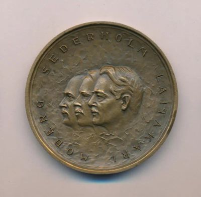 Лот: 19704419. Фото: 1. Финляндия 1956 Медаль Геологический... Юбилейные
