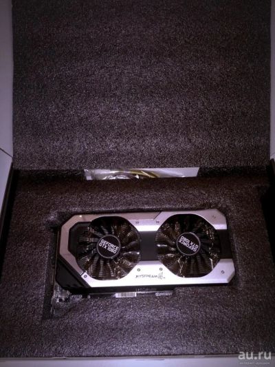 Лот: 10441526. Фото: 1. 6 гигабайт с подсветкой Geforce... Видеокарты