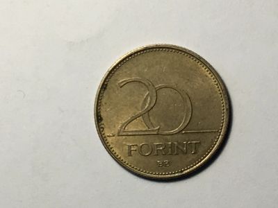 Лот: 12741362. Фото: 1. Венгрия, 20 форентов, 1993 год... Европа
