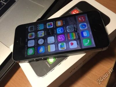 Лот: 5123768. Фото: 1. Apple Iphone 5s Space Grey 16Gb... Смартфоны