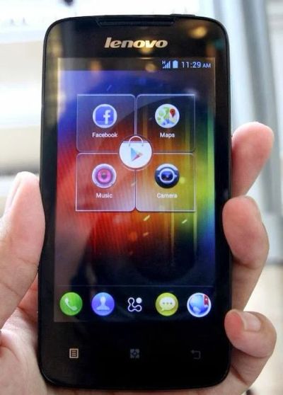 Лот: 3437822. Фото: 1. Коммуникатор Lenovo A390. 2 ядра... Смартфоны