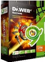 Лот: 4554592. Фото: 1. Антивирус Dr. Web® Бастион Pro... Другое (компьютерные игры, игровые аккаунты, по)