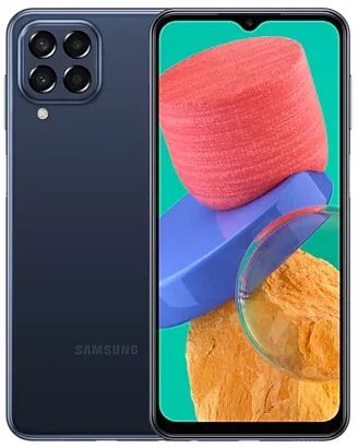 Лот: 19356703. Фото: 1. Samsung Galaxy M33 6/128GB, Blue. Смартфоны
