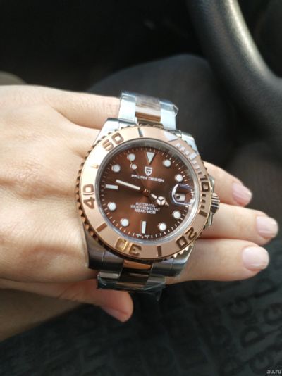 Лот: 18233124. Фото: 1. Часы Pagani Design 1651 G (Rolex... Оригинальные наручные часы