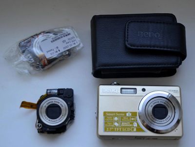 Лот: 6401394. Фото: 1. цифровой фотоаппарат Benq DC E1250. Цифровые компактные