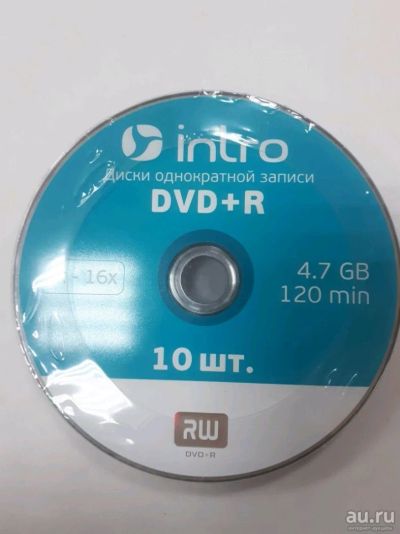 Лот: 13621376. Фото: 1. Диск / Disk DVD-R 4.7Gb 120min... CD, DVD, BluRay