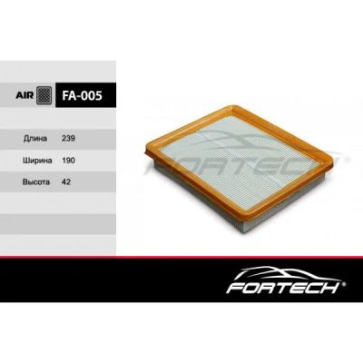 Лот: 16114822. Фото: 1. FA-005 FORTECH Ф\ возд\2811337101... Другое (автозапчасти)
