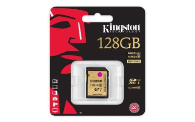 Лот: 8434769. Фото: 1. Карта памяти SD XC 128 GB Kingston... Карты памяти