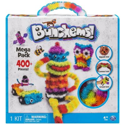 Лот: 8729293. Фото: 1. Мягкий конструктор-липучка Bunchems... Конструкторы