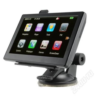 Лот: 409747. Фото: 1. 4.3" (480x272) автомобильный GPS... GPS-навигаторы