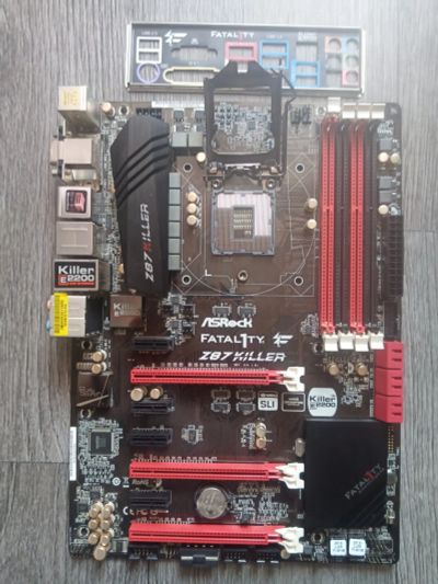 Лот: 20276663. Фото: 1. ASRock Fatal1ty Z87 Killer. Материнские платы