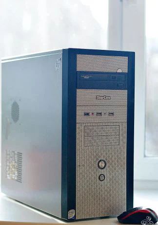 Лот: 4028837. Фото: 1. Системный блок Core 2 Duo 8400... Компьютеры в сборе