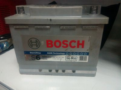 Лот: 10905307. Фото: 1. Аккумулятор bosh s6 amg. Аккумуляторы