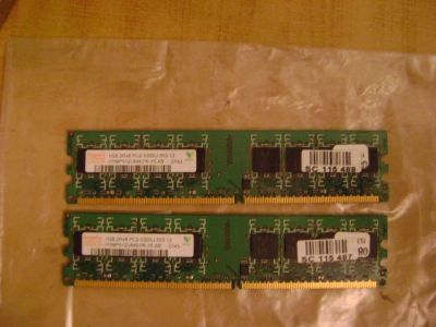 Лот: 3375147. Фото: 1. Оперативная память DDR2 1GB произв... Оперативная память